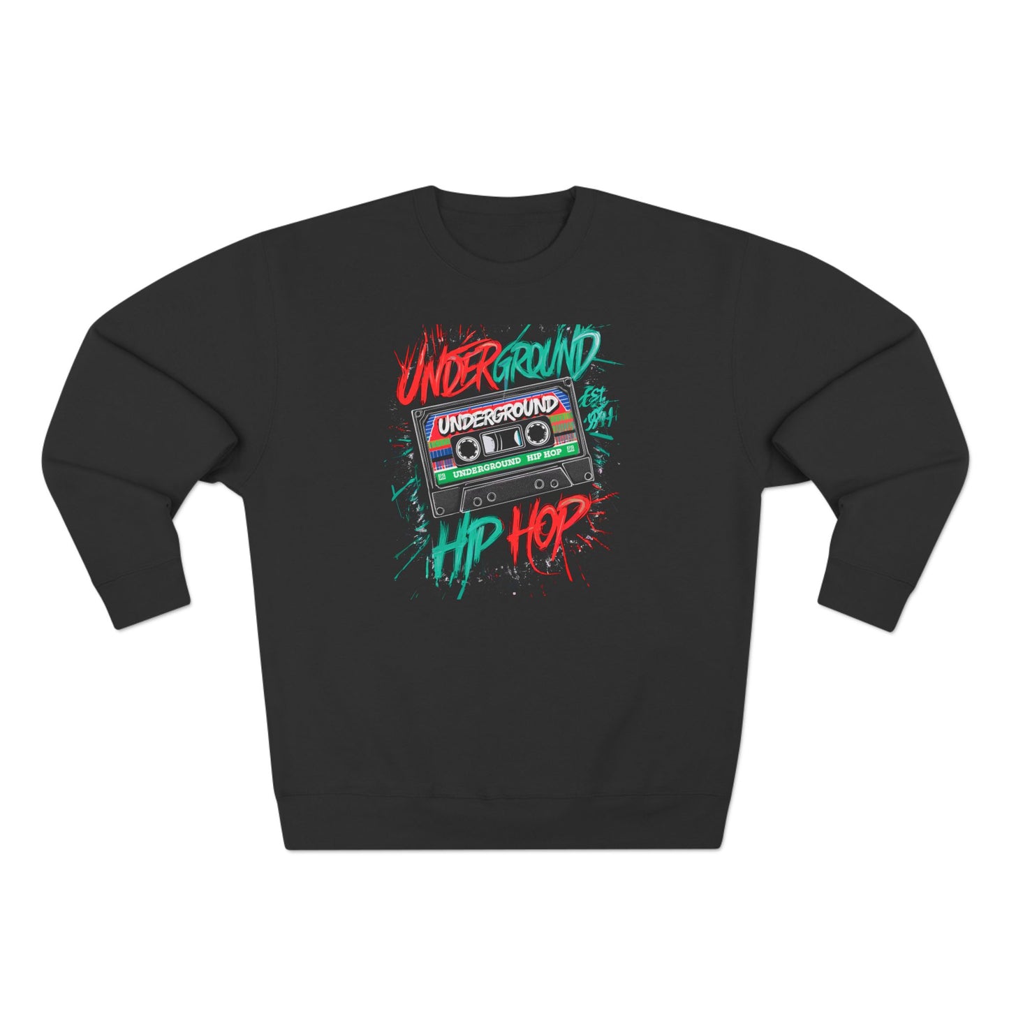 hip hop crewneck sweatshirt