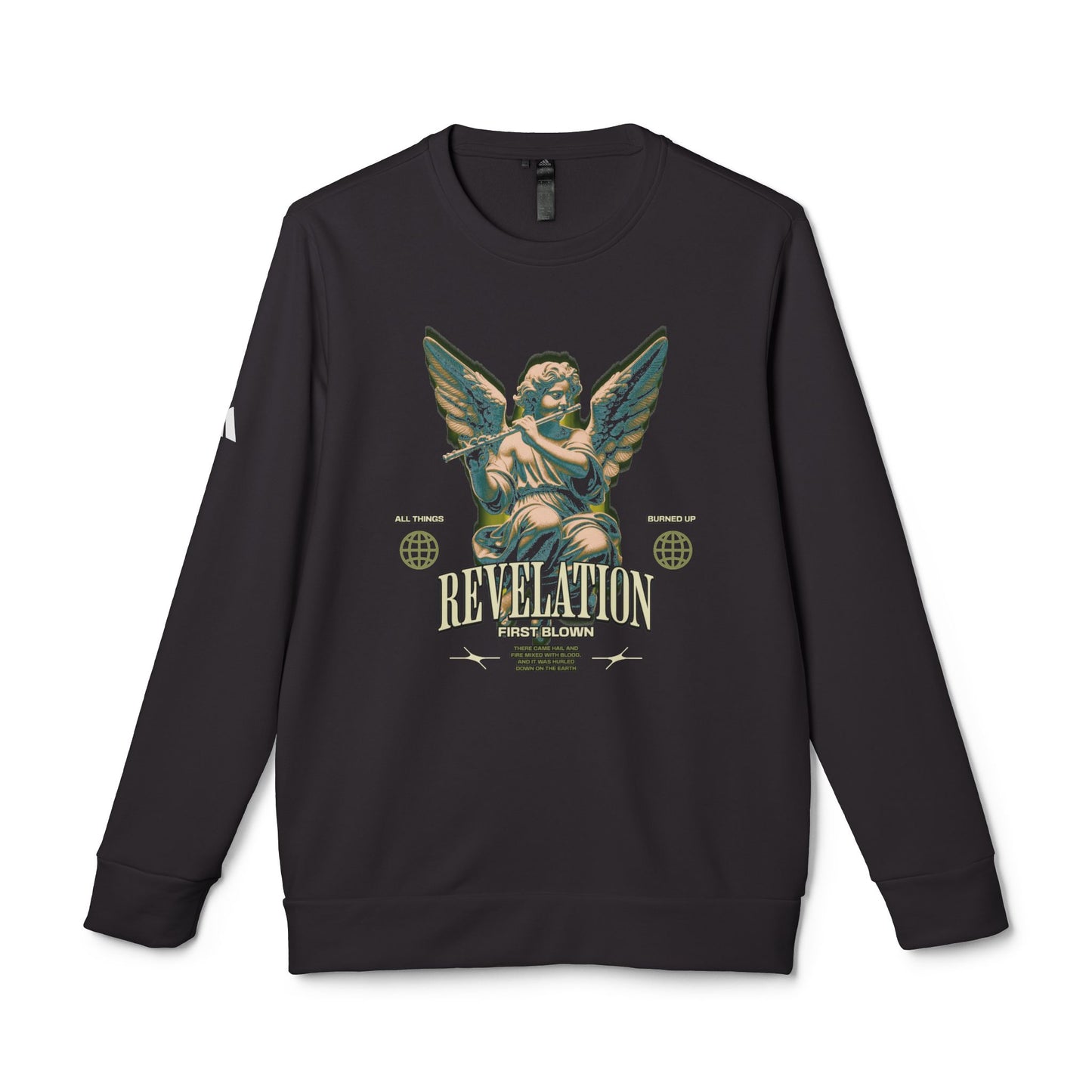 adidas urban design fleece crewneck sweatshirt