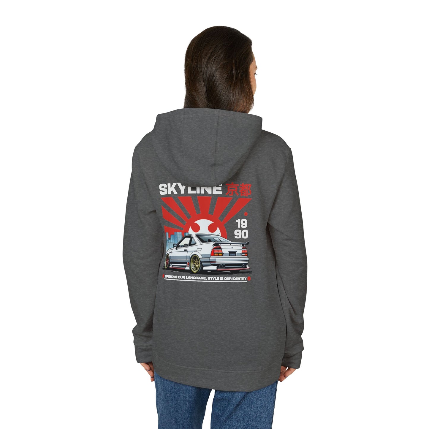 adidas tokyo 1990 skyline fleece hoodie