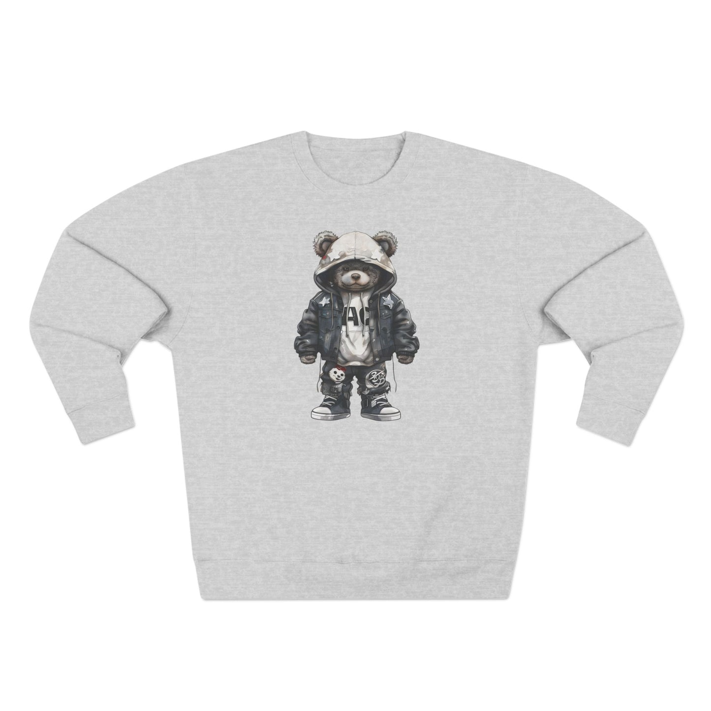 urban bear design sweatshirt