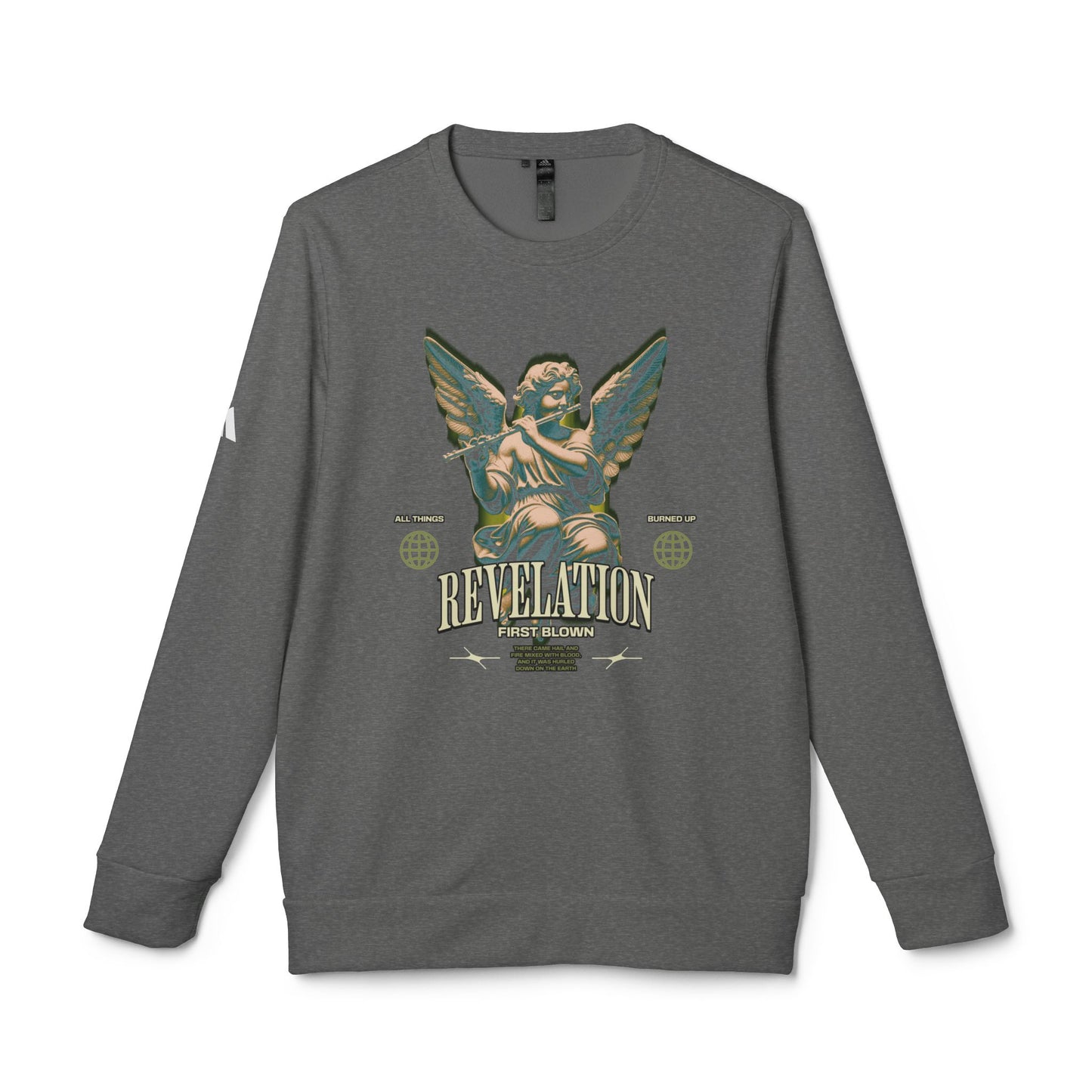 adidas urban design fleece crewneck sweatshirt