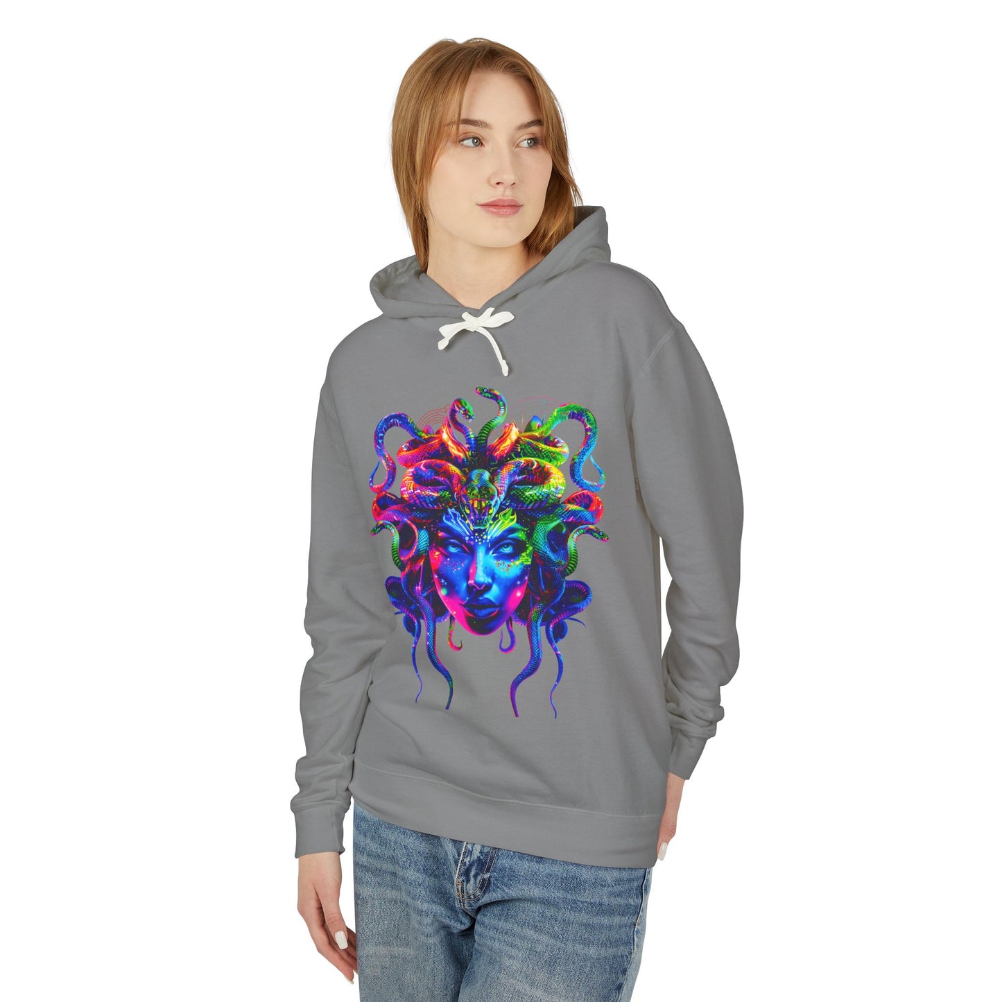 medusa urban design hooded sweatshirt