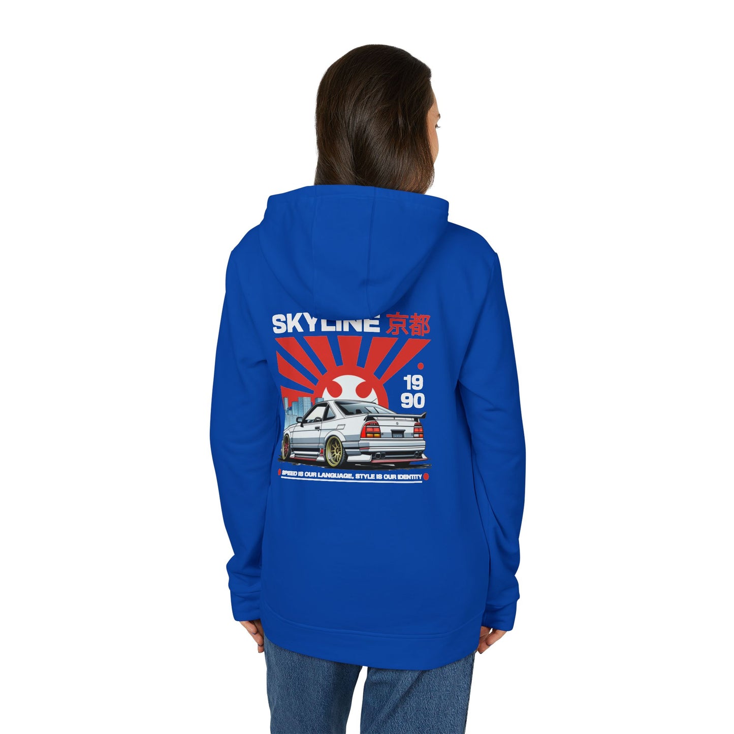 adidas tokyo 1990 skyline fleece hoodie