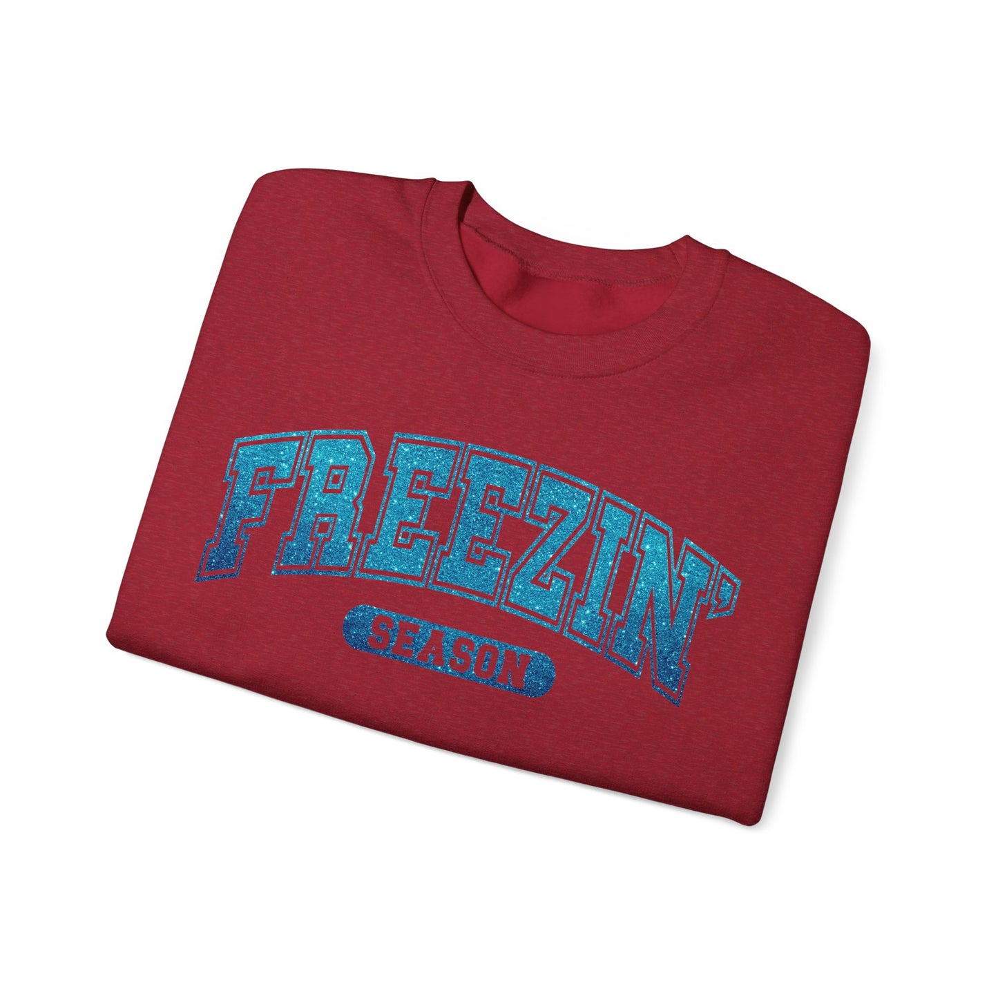 freezin season sweatshirt - sweater weather sweatshirt - cozy season sweatshirt - women's sweatshirts- unisex sweatshirts-women's sweatshirt