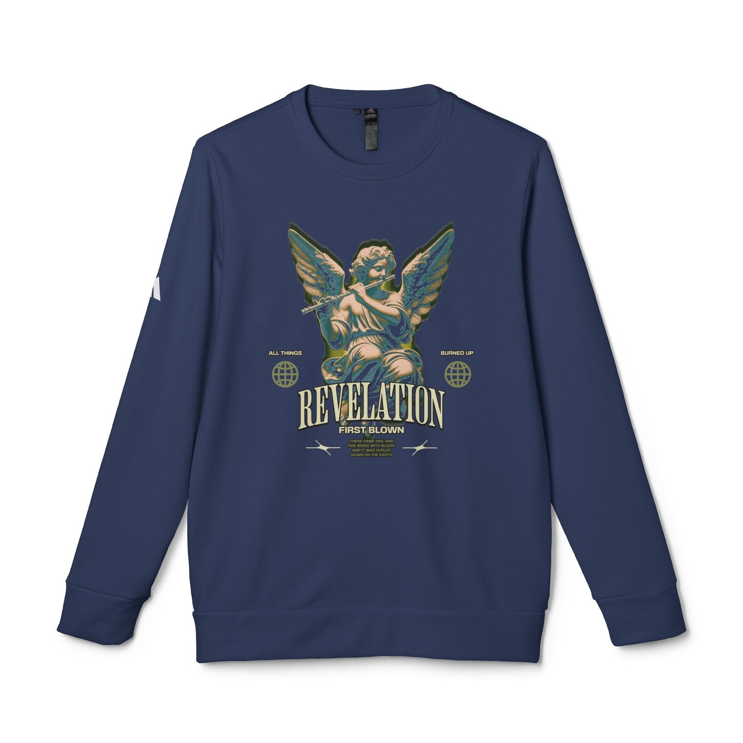 adidas urban design fleece crewneck sweatshirt