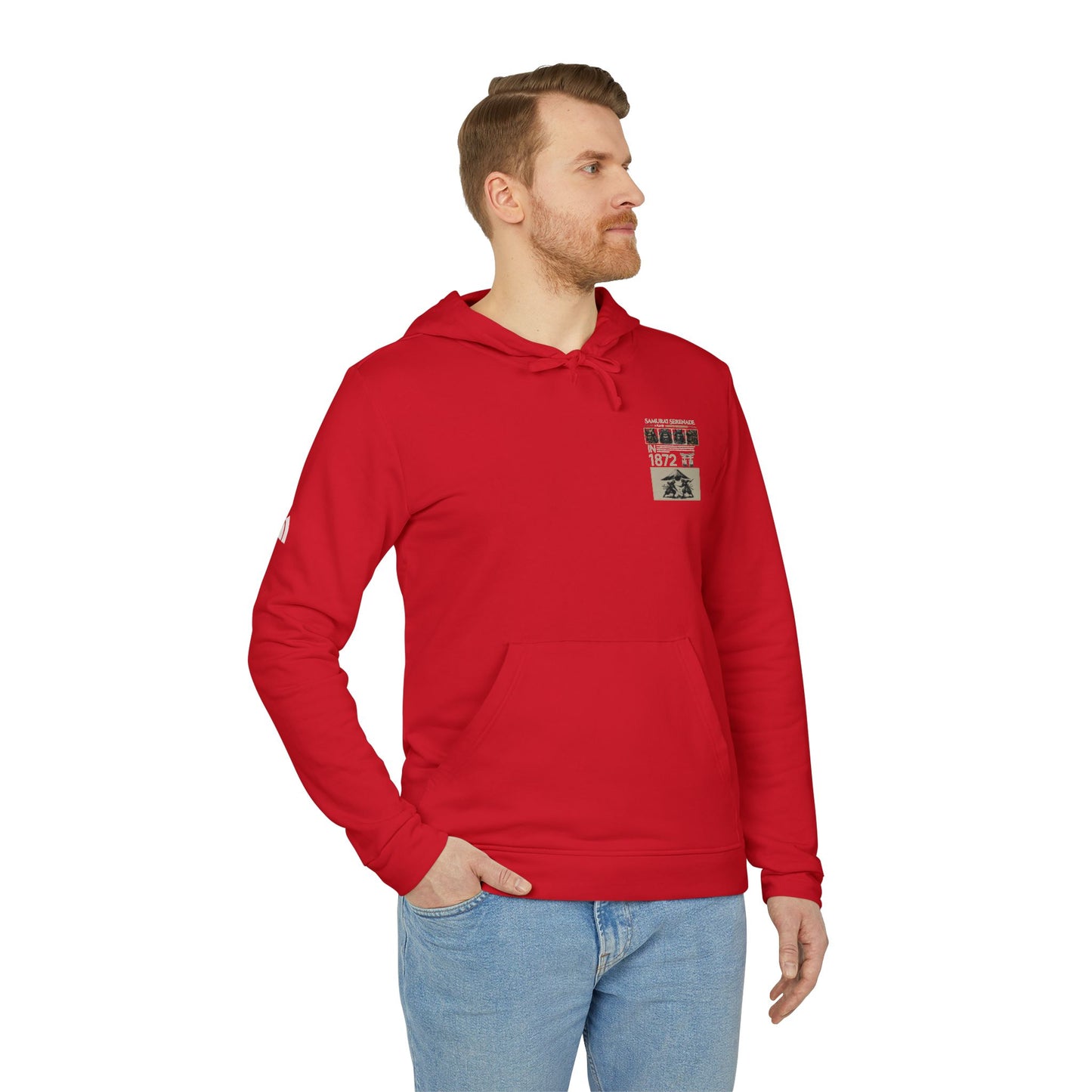 adidas samurai nostalgic fleece hoodie