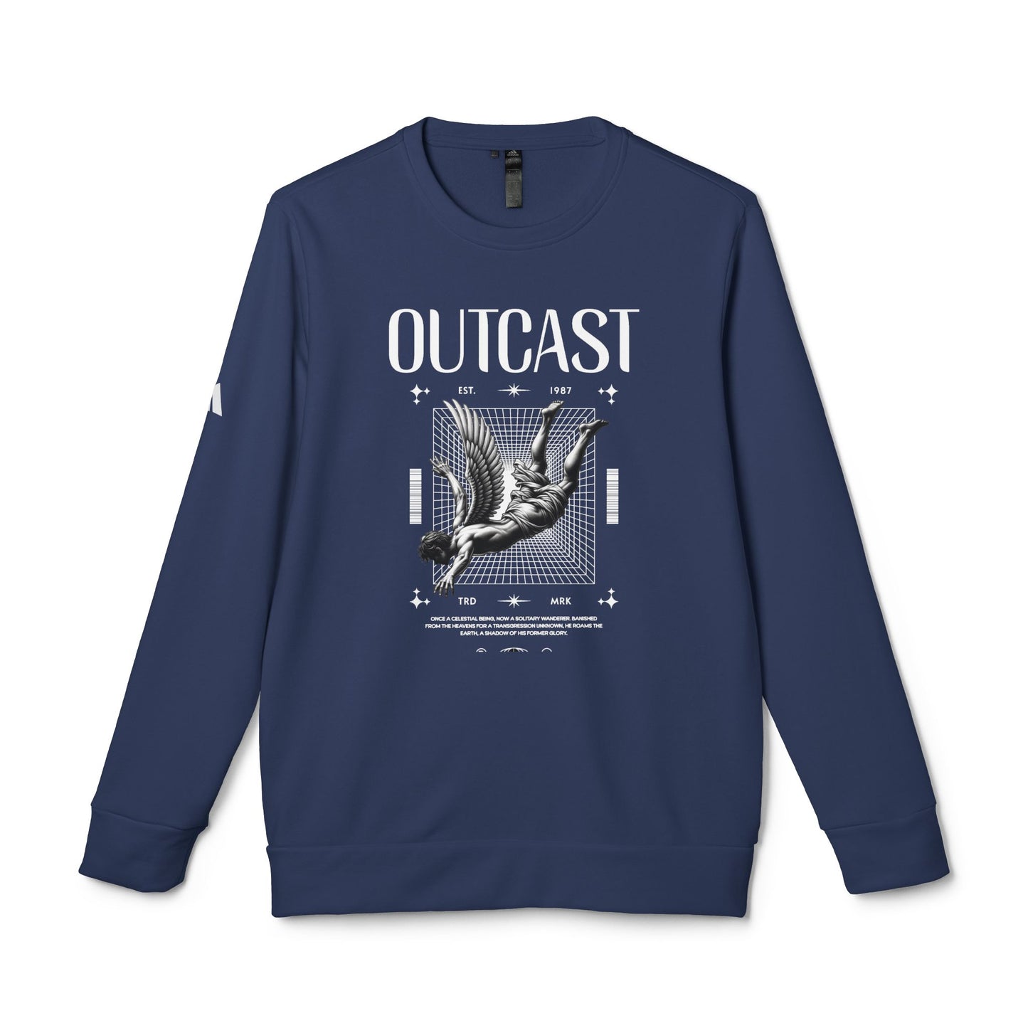 adidas urban design outcast fleece crewneck sweatshirt