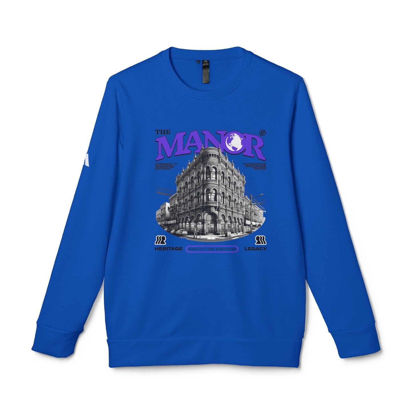 adidas urban manor fleece crewneck sweatshirt