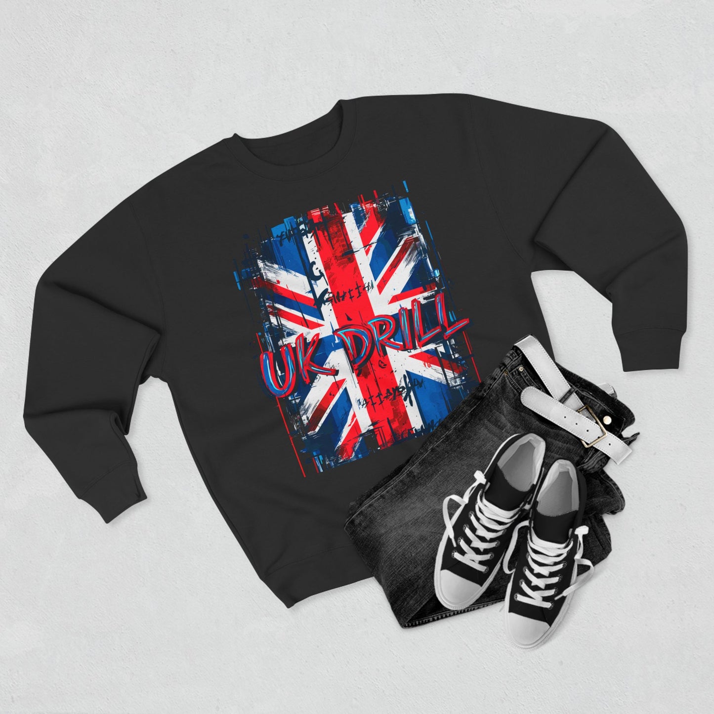 urban uk design crewneck sweatshirt