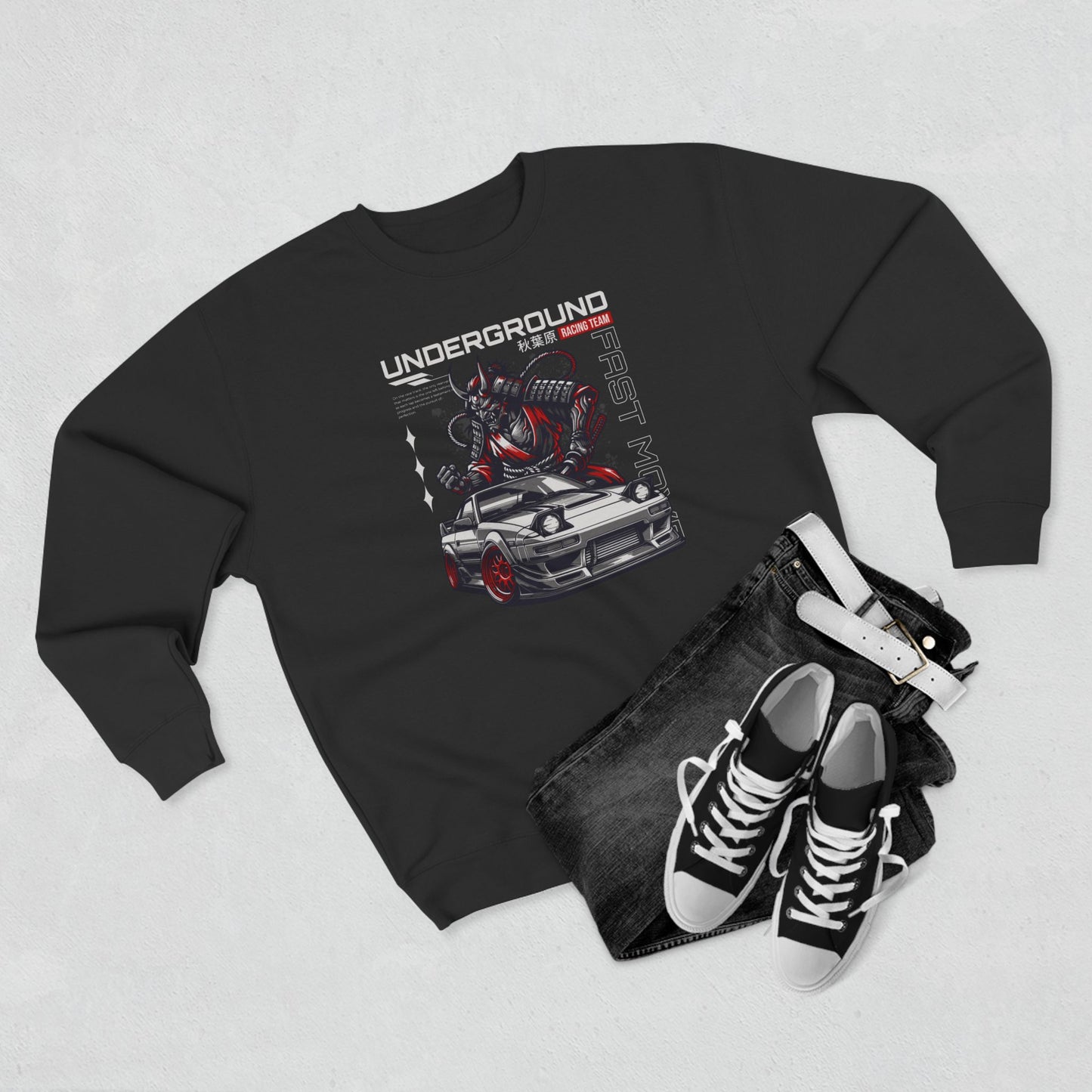 tokyo underground racing sweatshirt