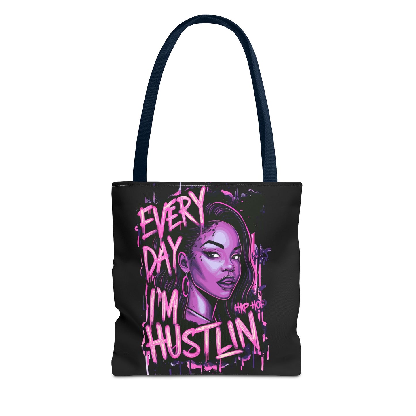every day i'm hustling tote bag (aop)