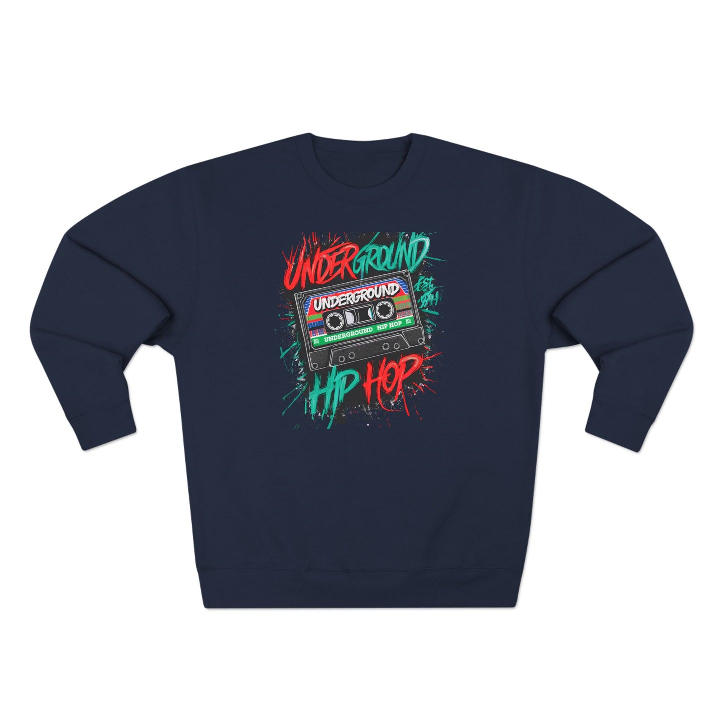 hip hop crewneck sweatshirt
