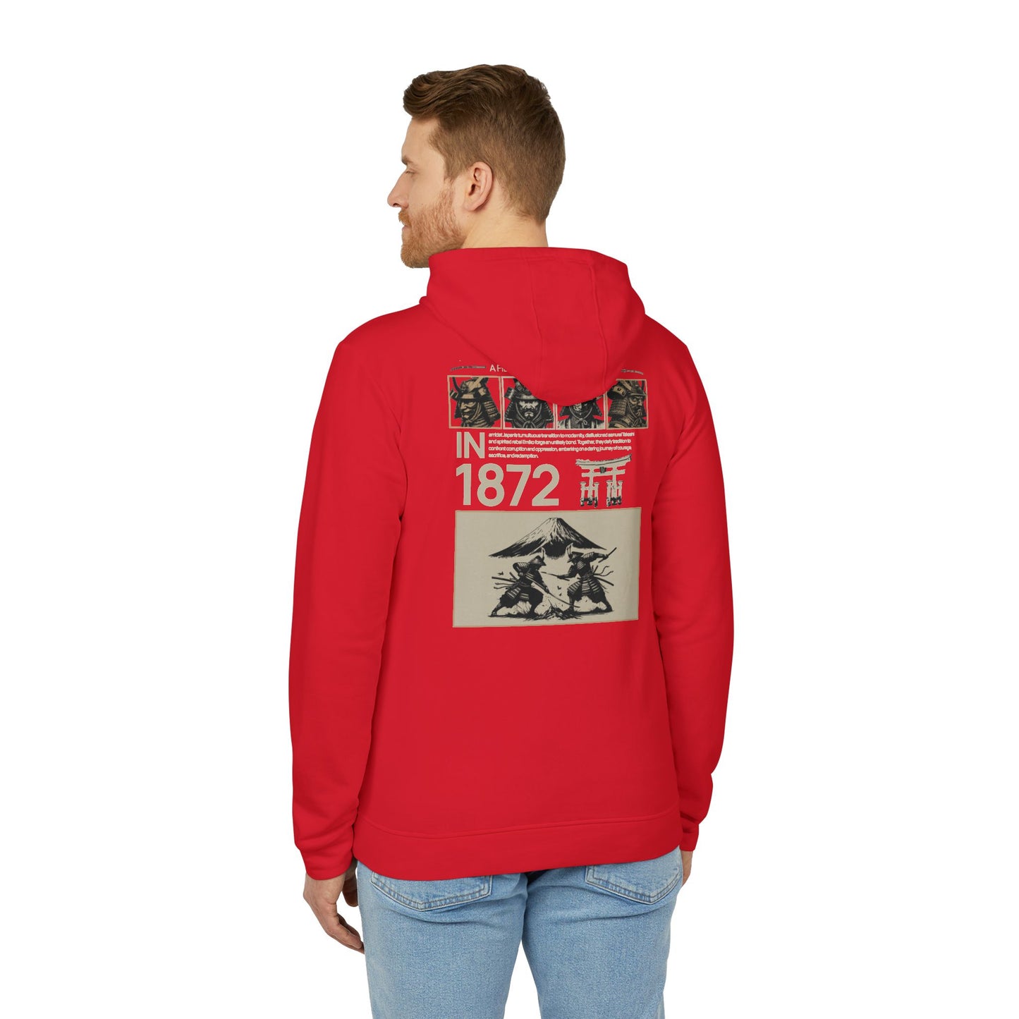 adidas samurai nostalgic fleece hoodie