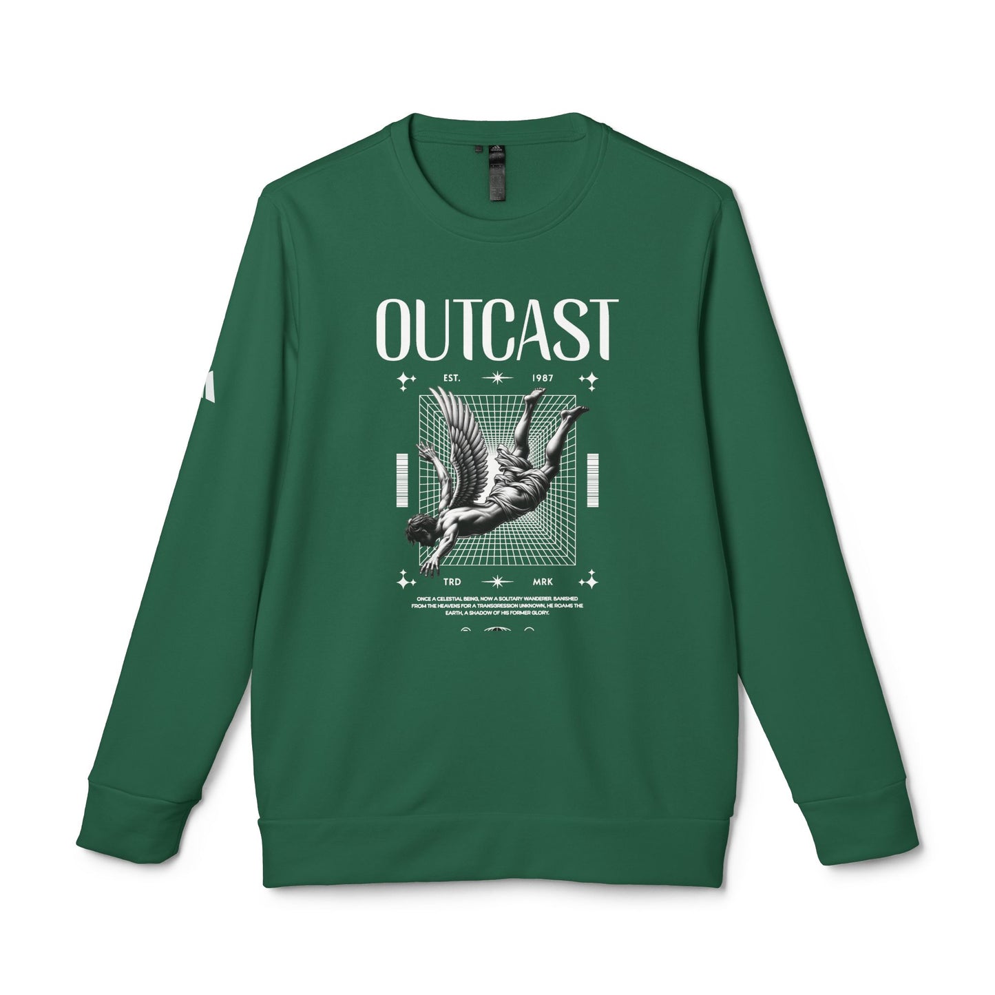 adidas urban design outcast fleece crewneck sweatshirt