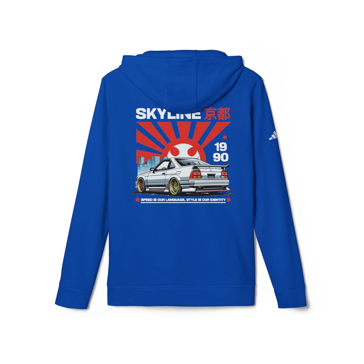 adidas tokyo 1990 skyline fleece hoodie