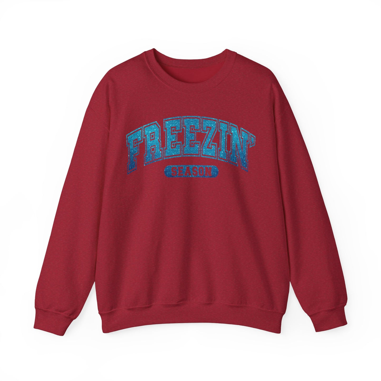 freezin season sweatshirt - sweater weather sweatshirt - cozy season sweatshirt - women's sweatshirts- unisex sweatshirts-women's sweatshirt