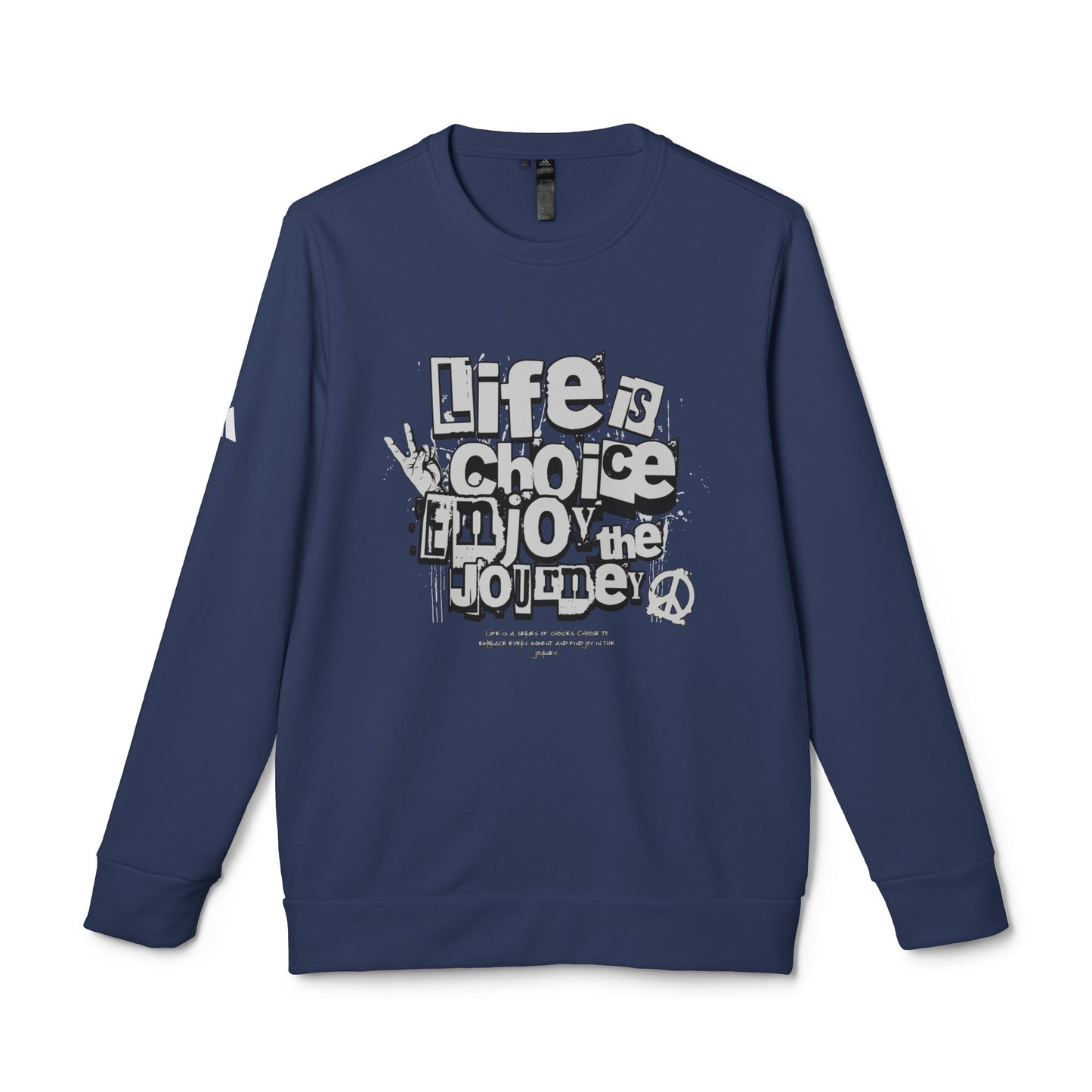adidas urban design fleece crewneck sweatshirt