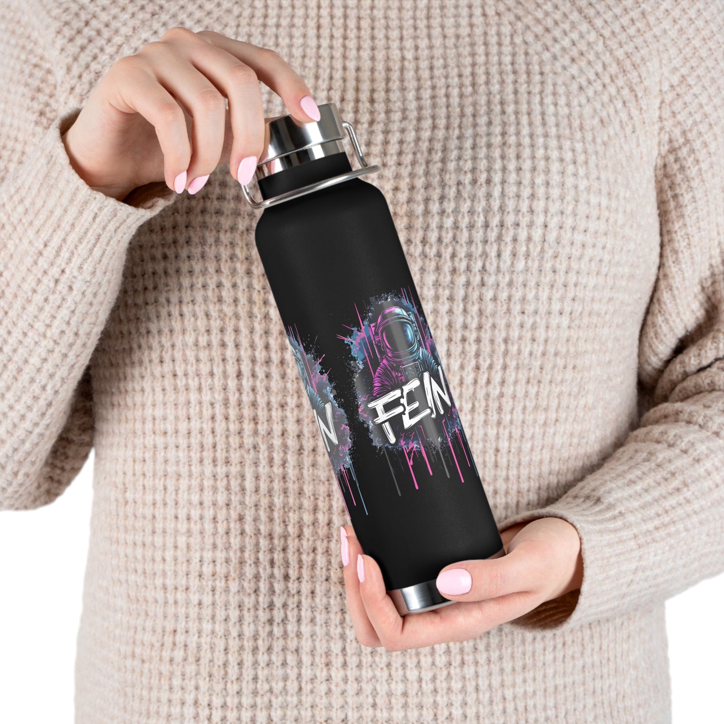 copper vacuum insulated bottle, 22oz