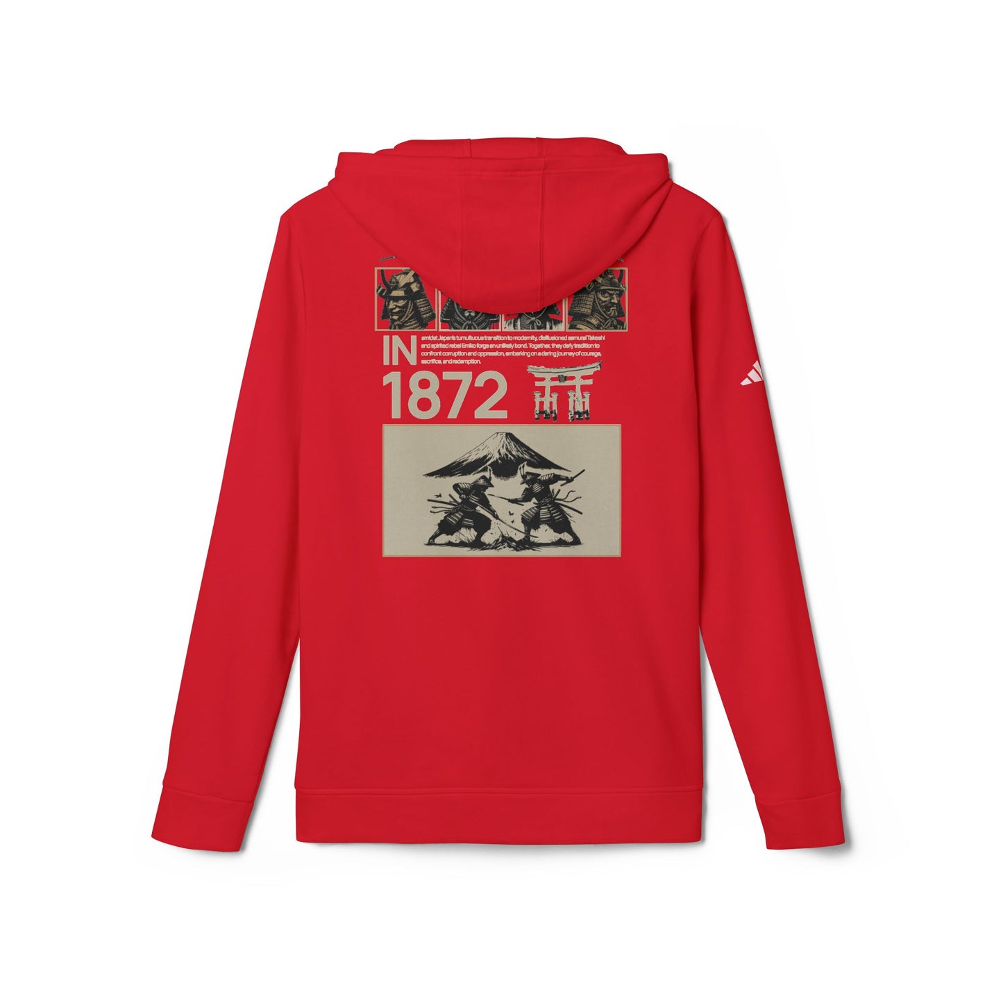 adidas samurai nostalgic fleece hoodie