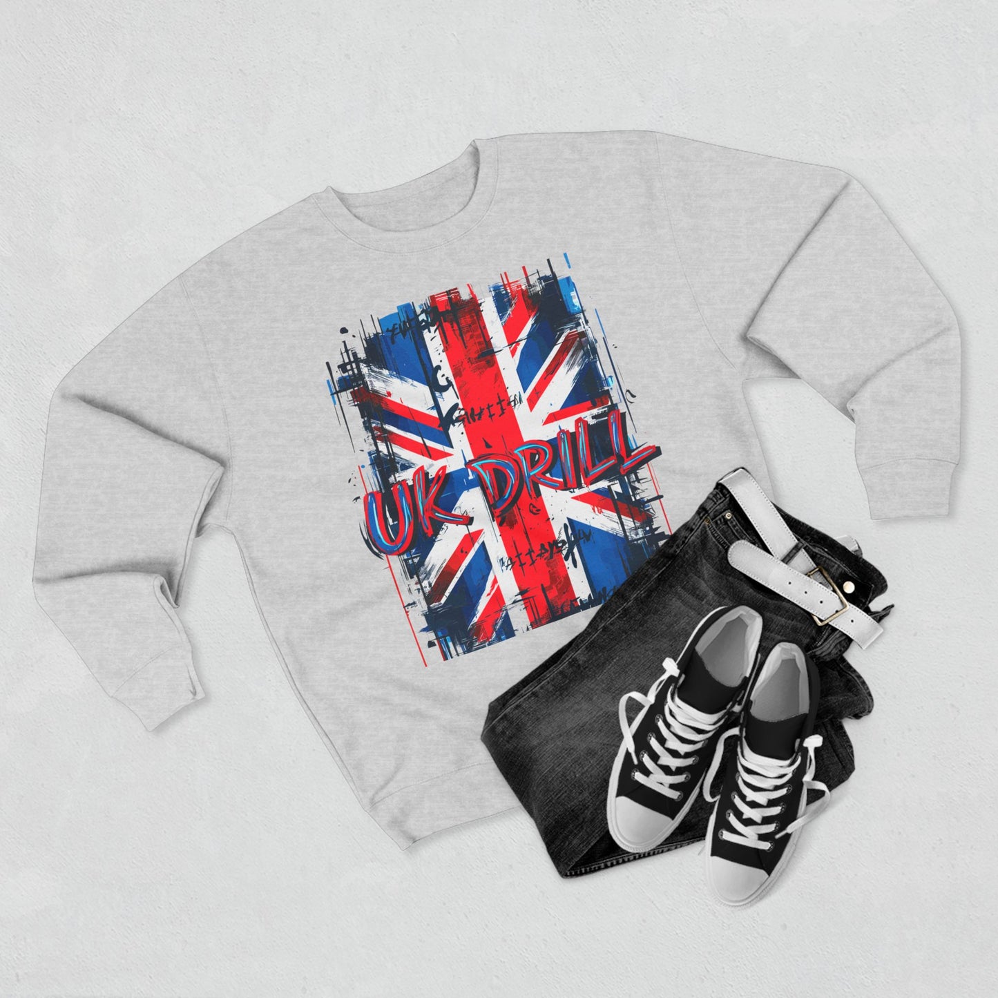 urban uk design crewneck sweatshirt
