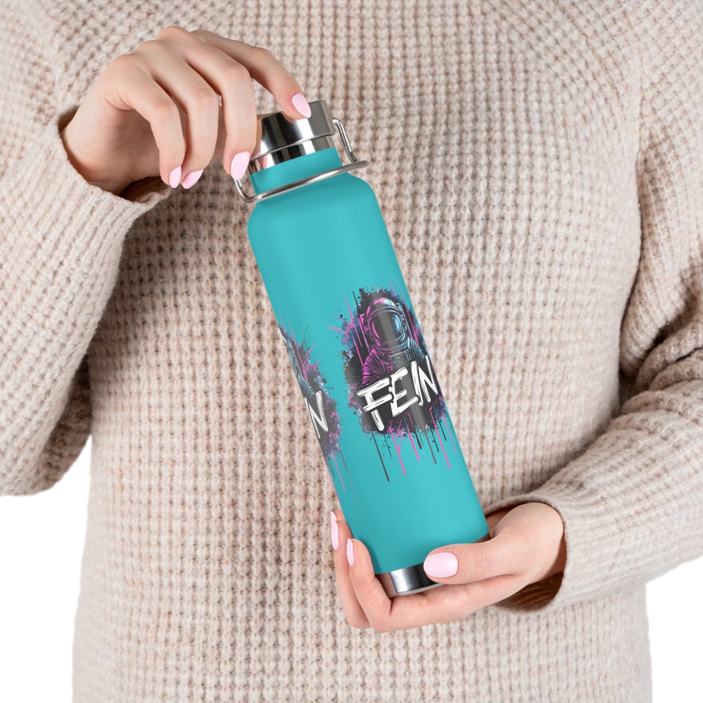 copper vacuum insulated bottle, 22oz