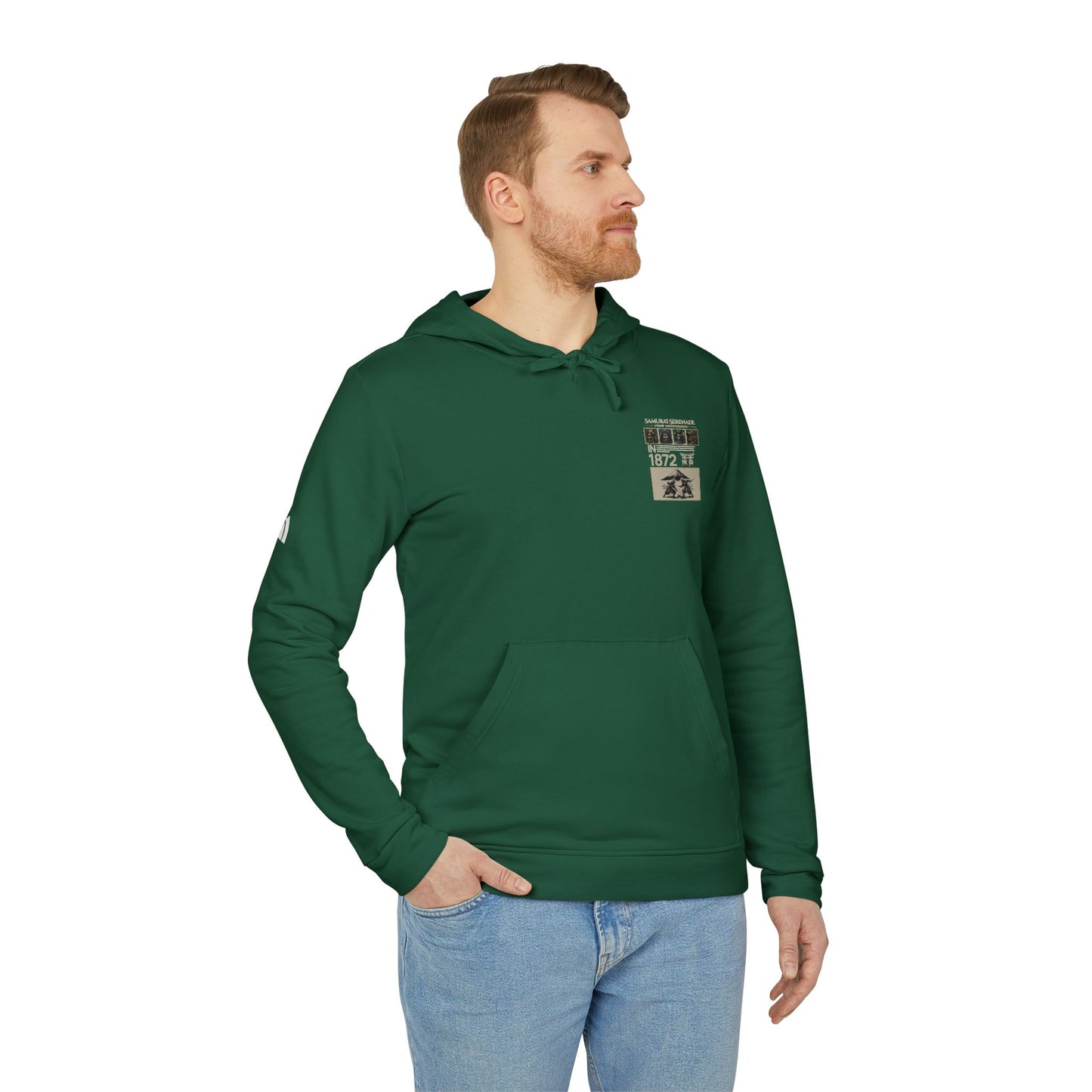 adidas samurai nostalgic fleece hoodie