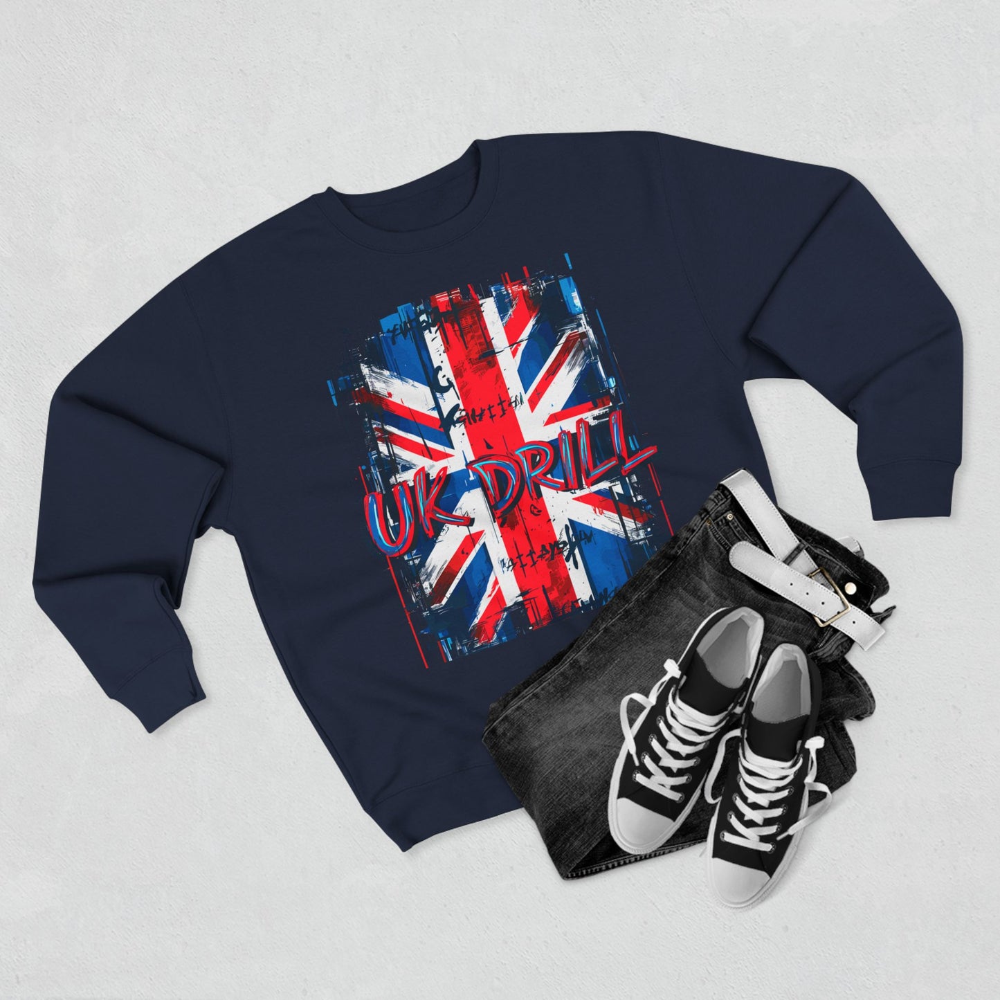 urban uk design crewneck sweatshirt