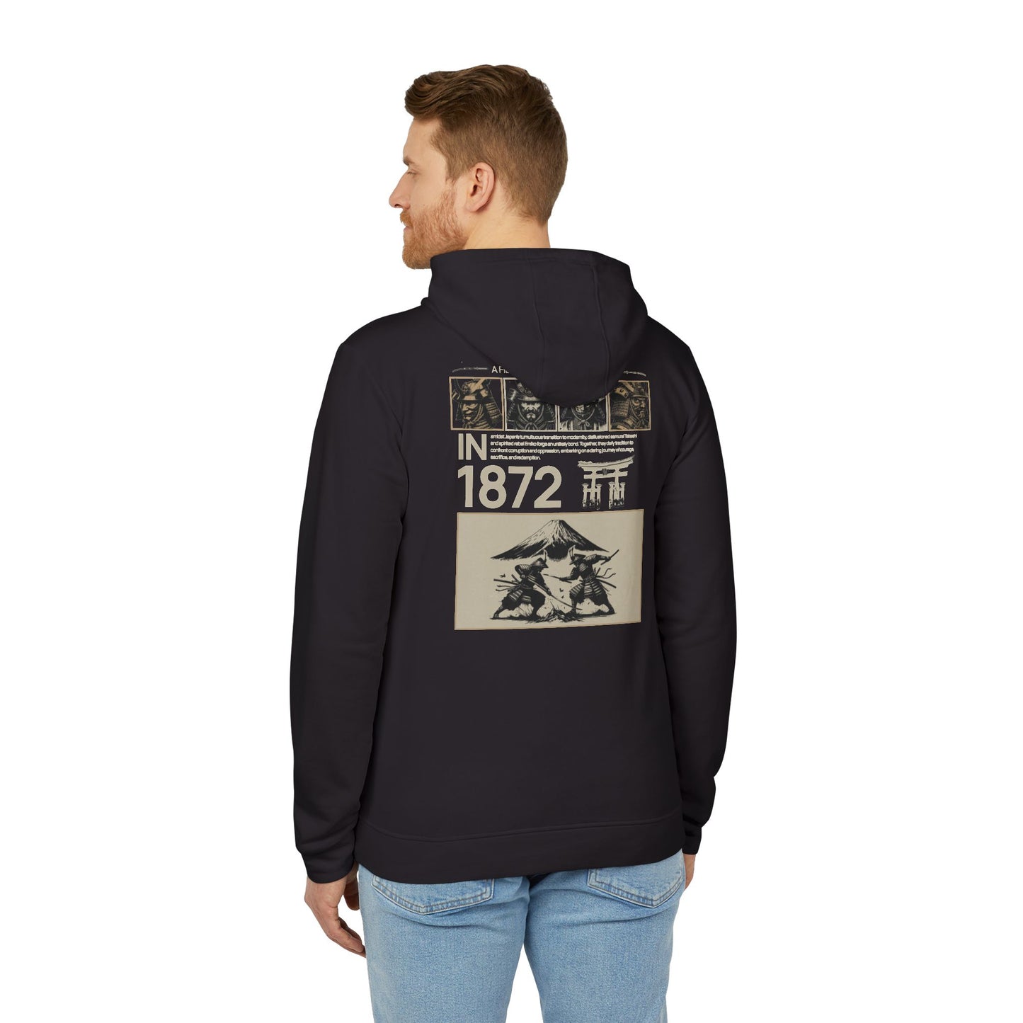 adidas samurai nostalgic fleece hoodie