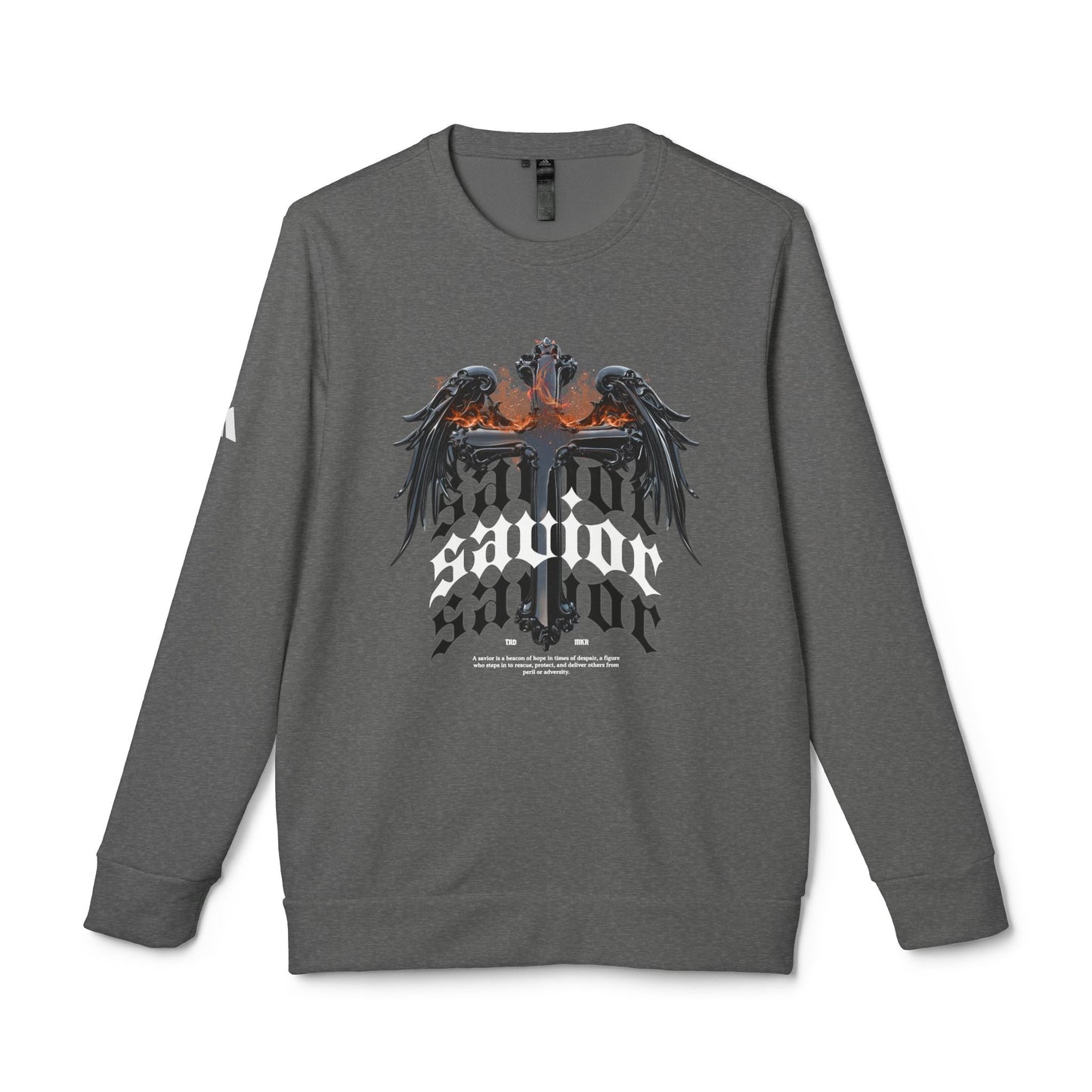 adidas urban savior fleece crewneck sweatshirt