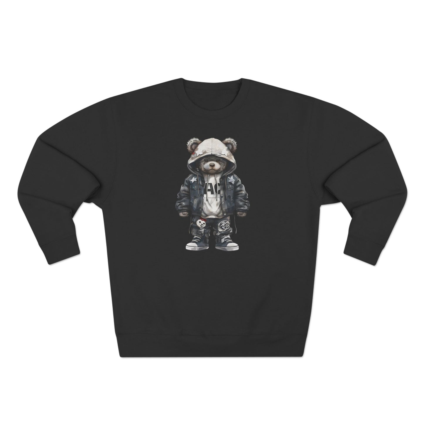 urban bear design sweatshirt
