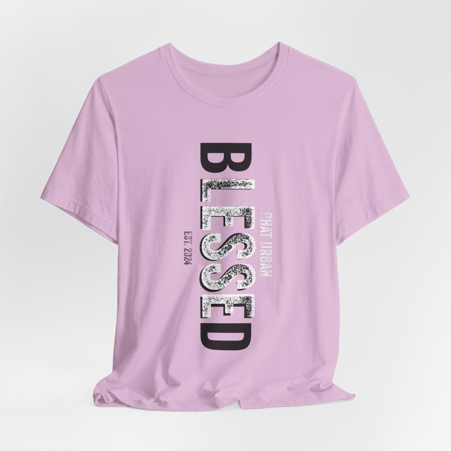 blessed tshirt, christian graphic tee, inspirational shirt, urban streetwear, religious top, unisex jersey short sleeve tee