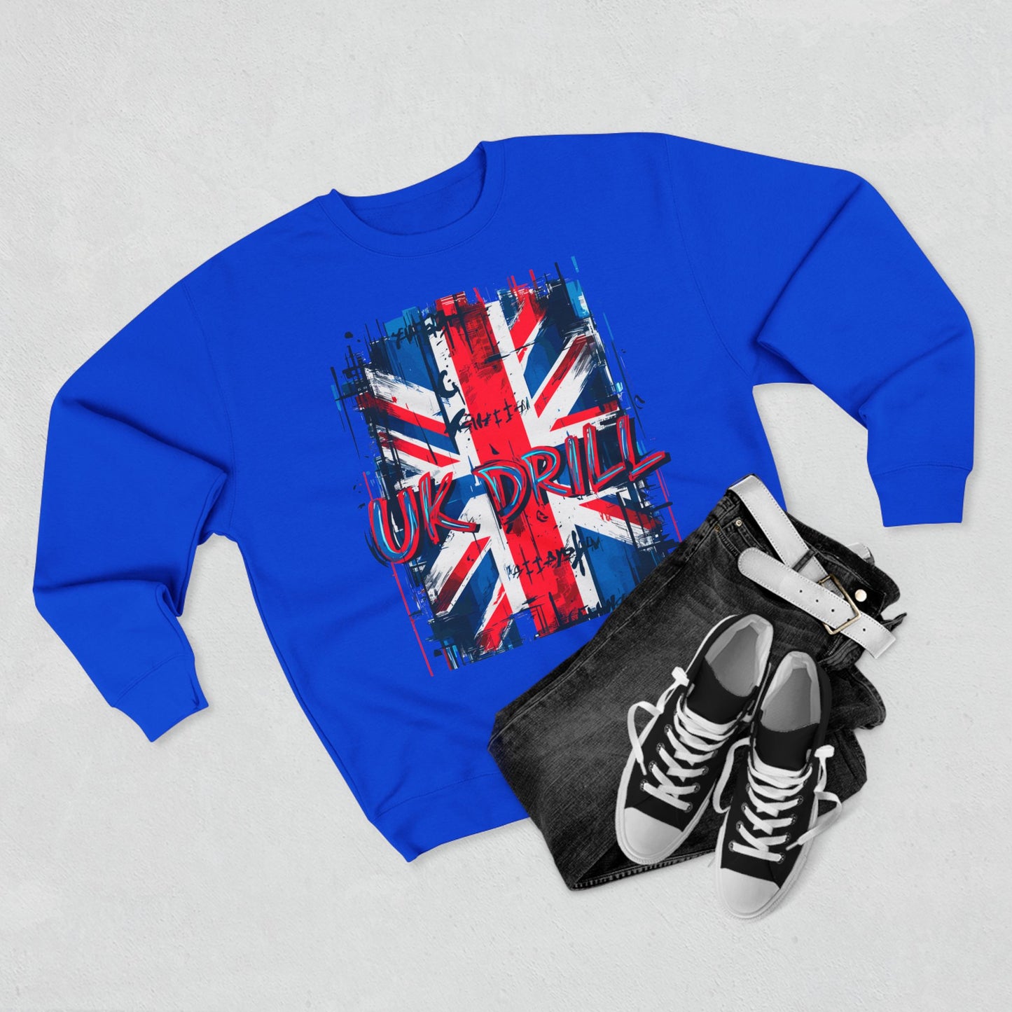 urban uk design crewneck sweatshirt