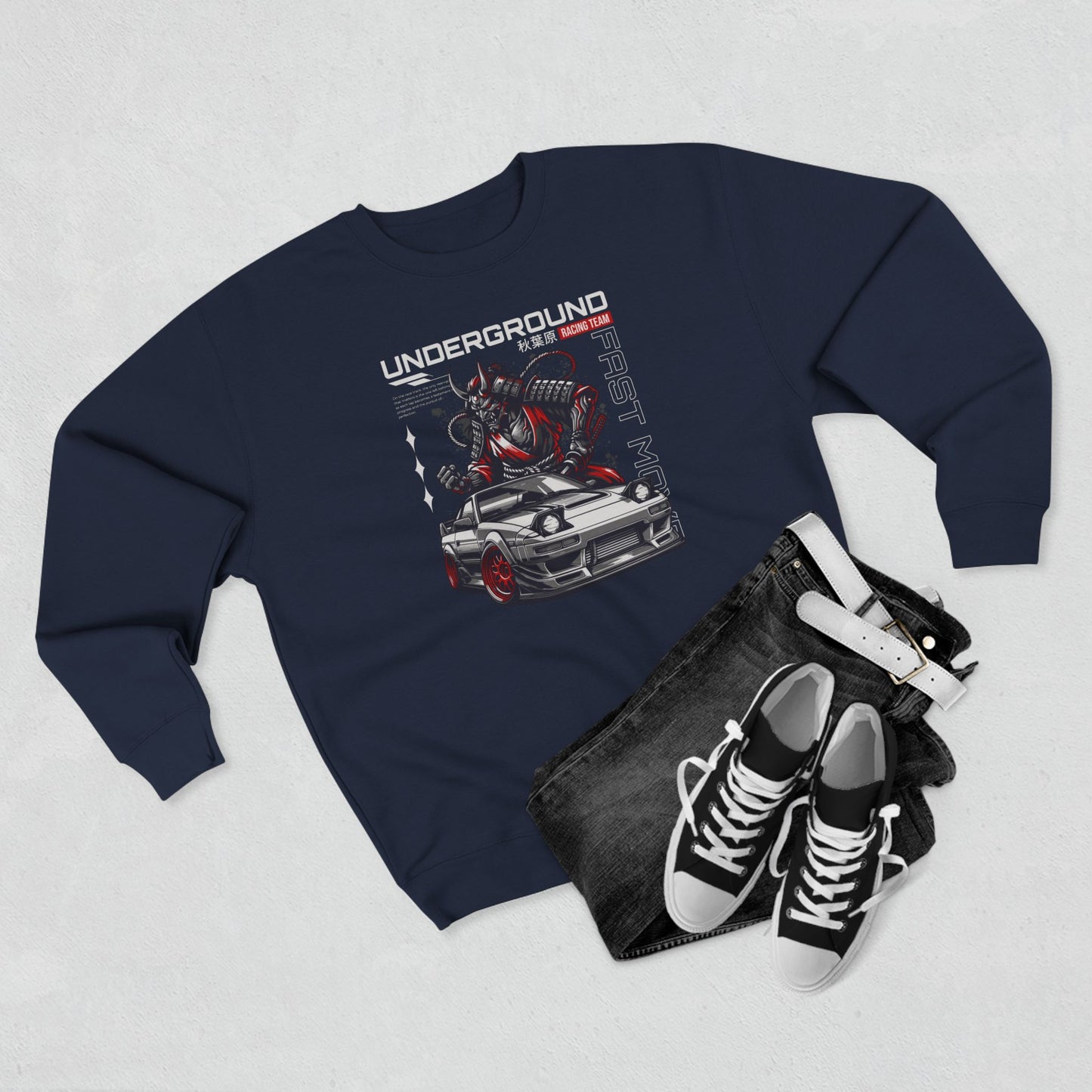 tokyo underground racing sweatshirt