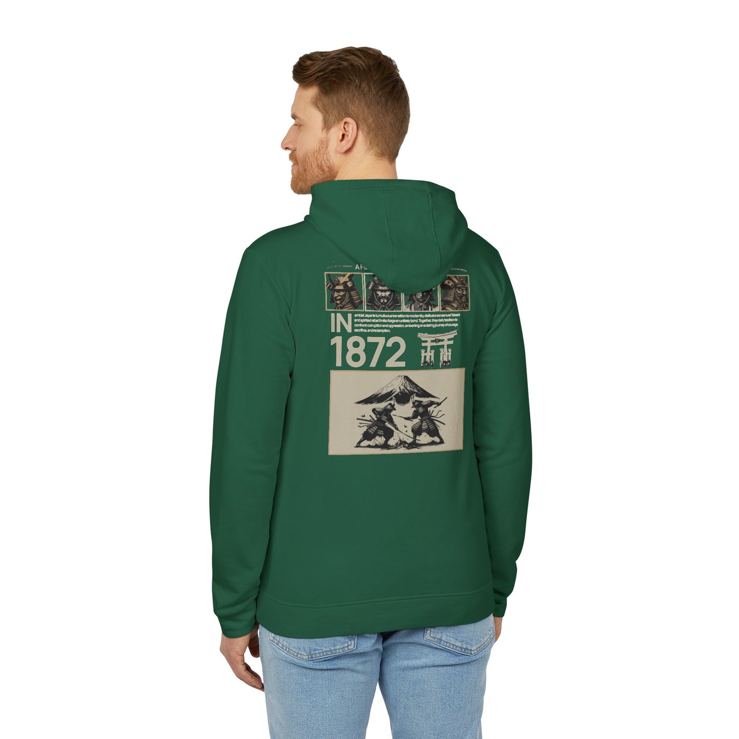 adidas samurai nostalgic fleece hoodie