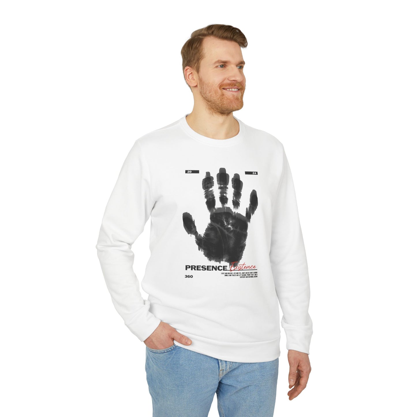 adidas urban design fleece sweatshirt