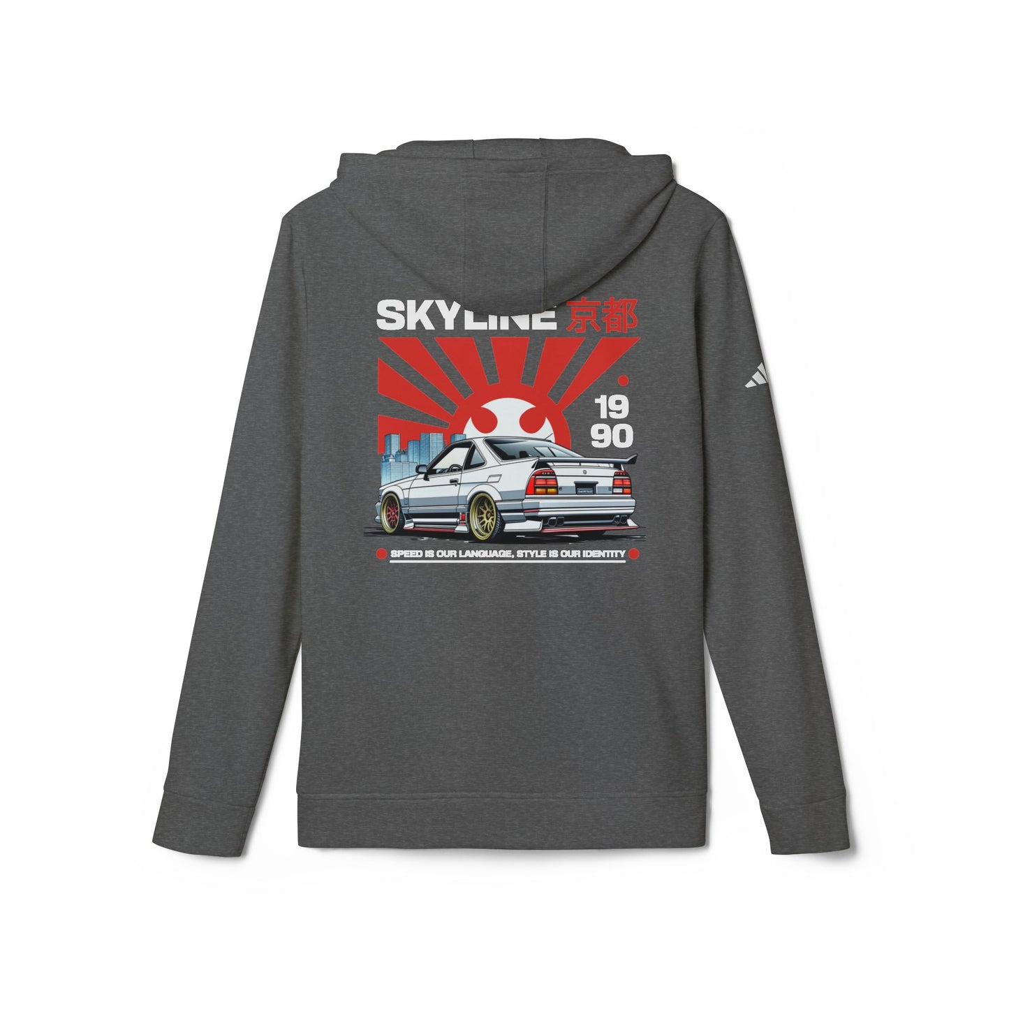 adidas tokyo 1990 skyline fleece hoodie