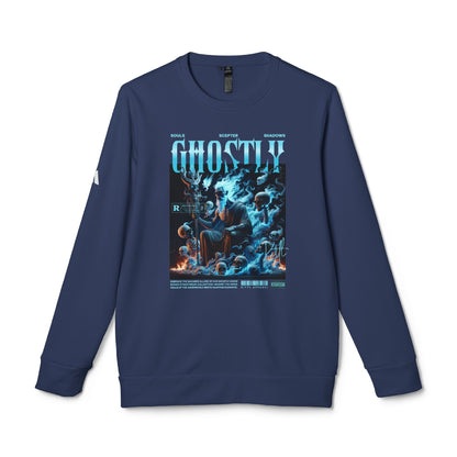 adidas Urban Ghostly Design Fleece Crewneck Sweatshirt