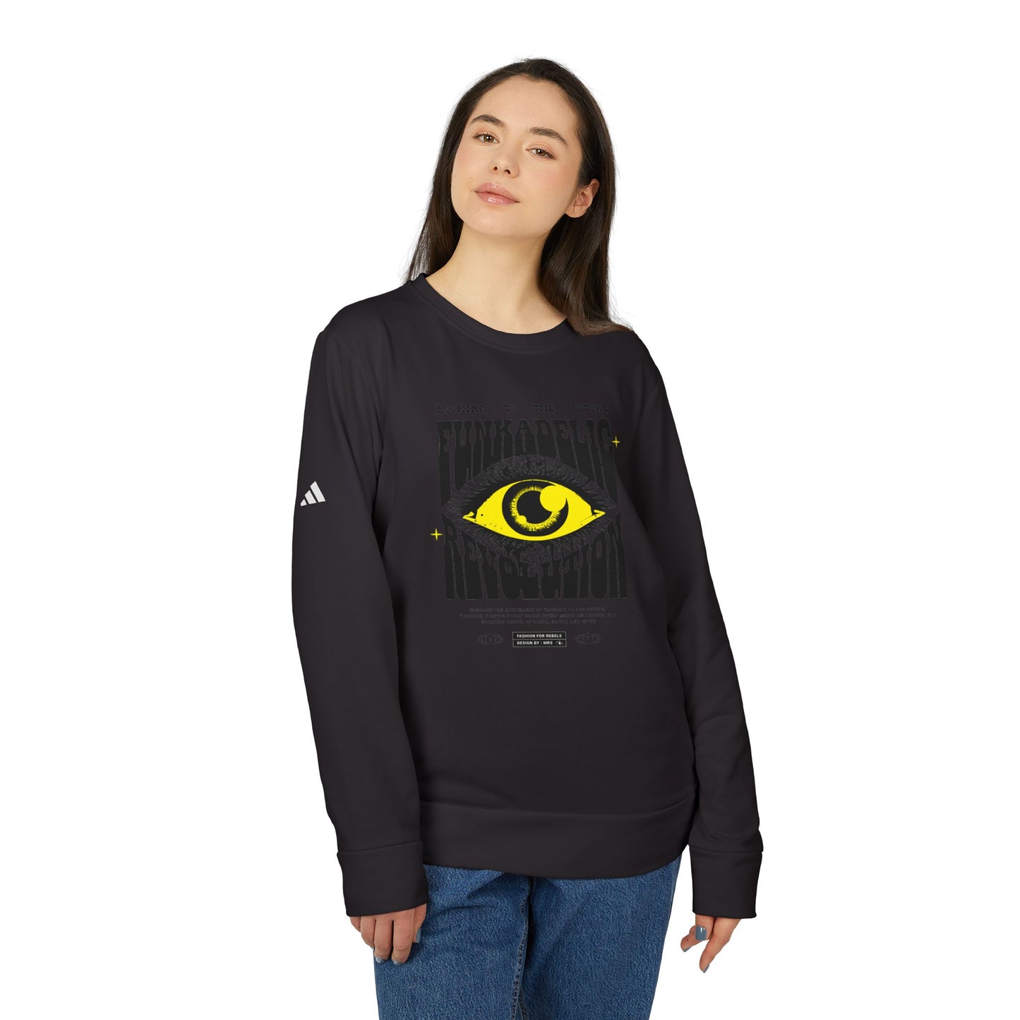 adidas urban all seeing eye crewneck sweatshirt