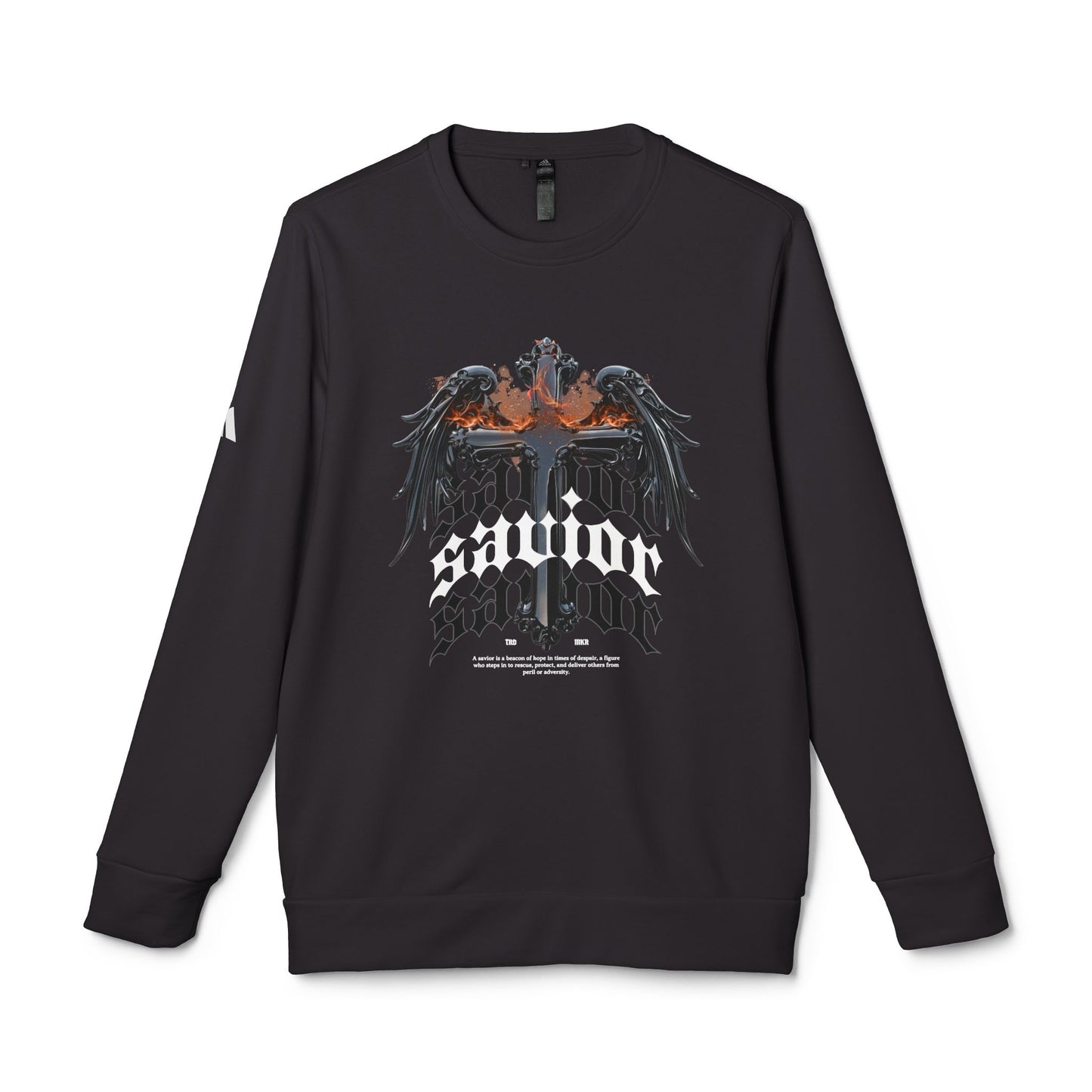 adidas urban savior fleece crewneck sweatshirt