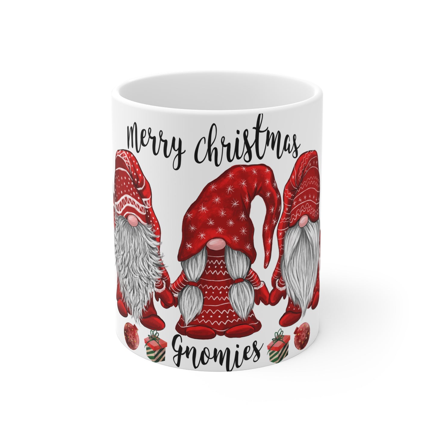 merry christmas gnomies mug - funny gnomes coffee mug merry christmas coffee mug