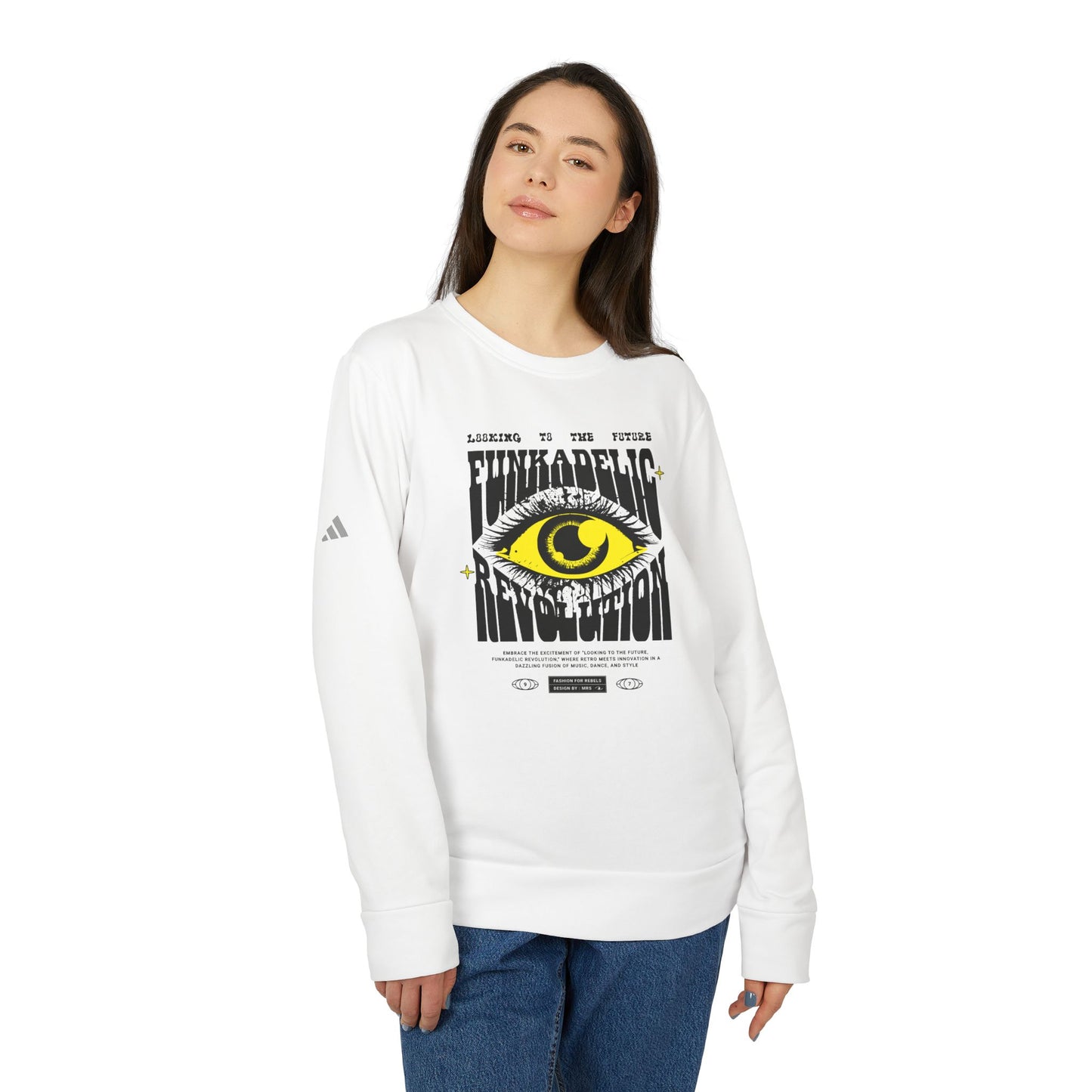 adidas urban all seeing eye crewneck sweatshirt