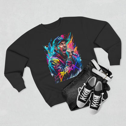 Beat Boy Urban Design Crewneck Sweatshirt