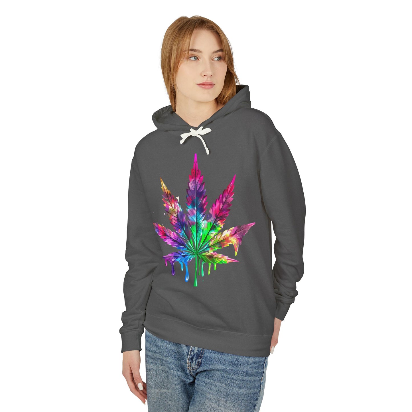 urban design weed hooded sweatshirt