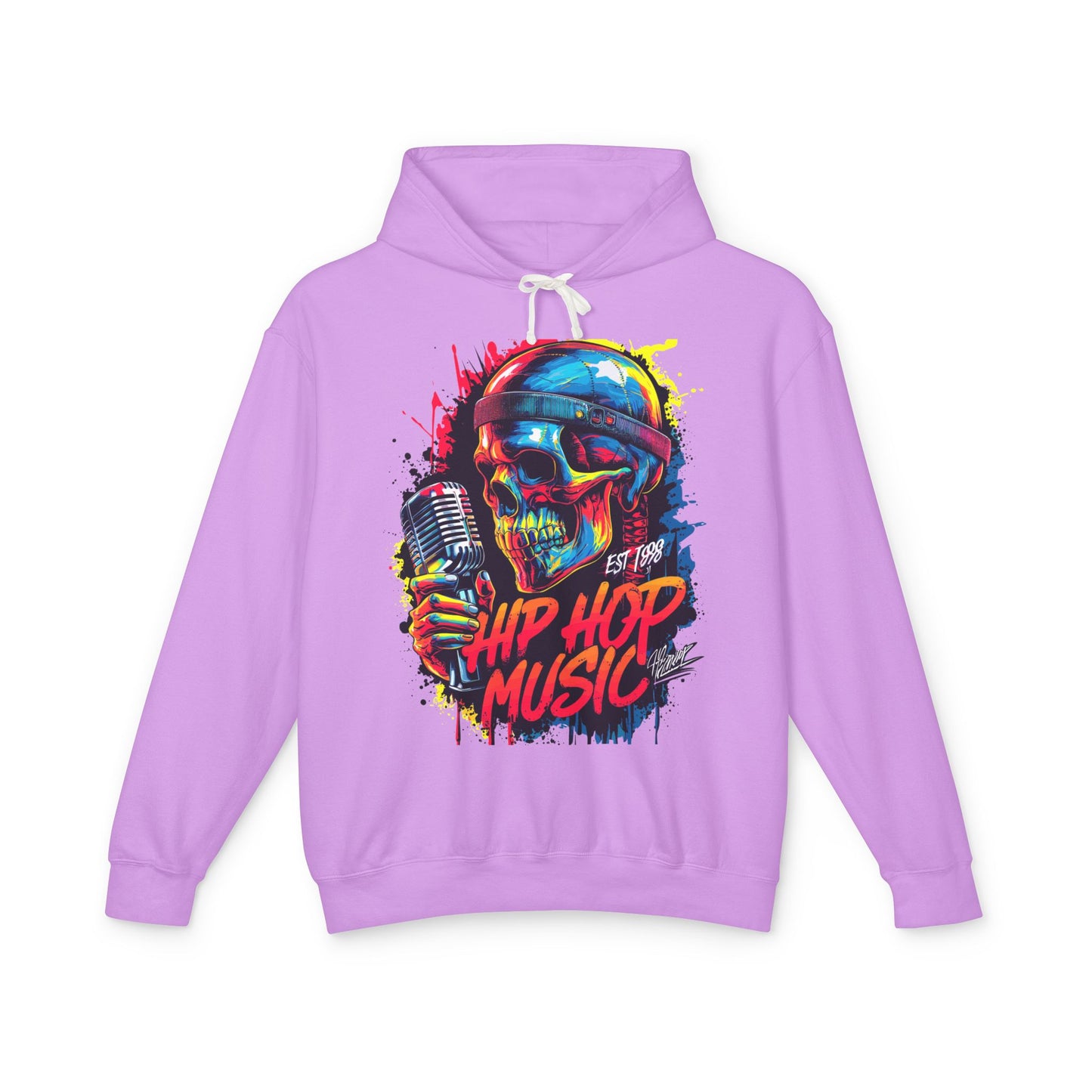 urban hip hop design hooded sweatshirt