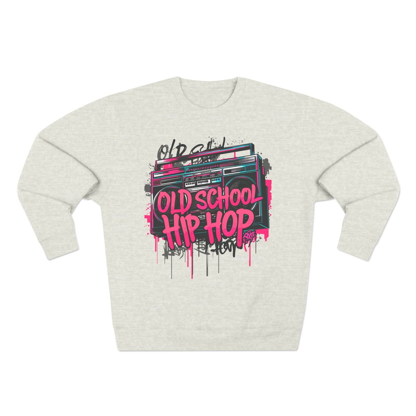 old school hip hop unisex crewneck sweatshirt