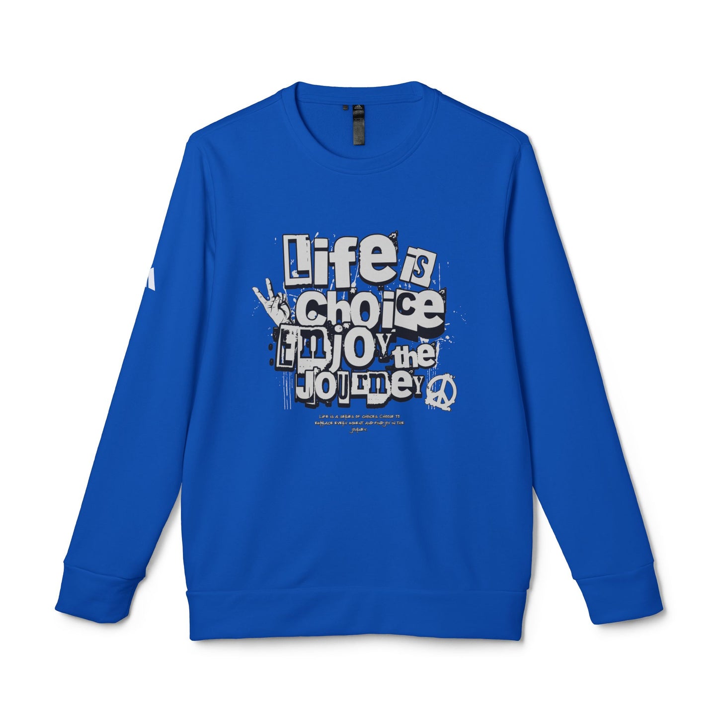 adidas urban design fleece crewneck sweatshirt