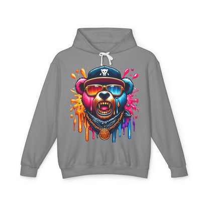 Urban Hip Hop Bear Hooded Sweatshirt