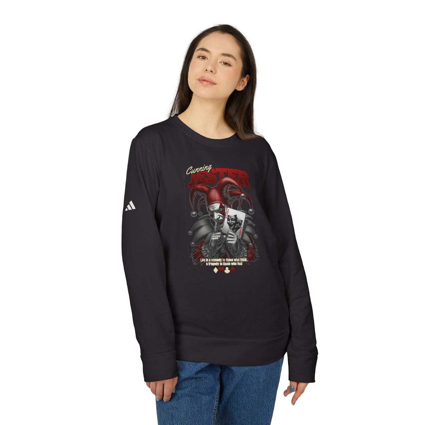 adidas urban joker fleece crewneck sweatshirt