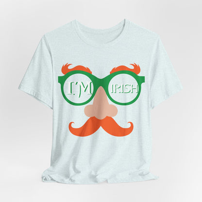 Funny Irish Shirt- I am Irish Tshirt Saint Patrick Day Shirts Drinking Shirts Funny Mustache Shirt