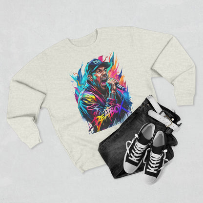 Beat Boy Urban Design Crewneck Sweatshirt